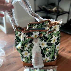 Dooney and Burke Bucket bag and matching pouch